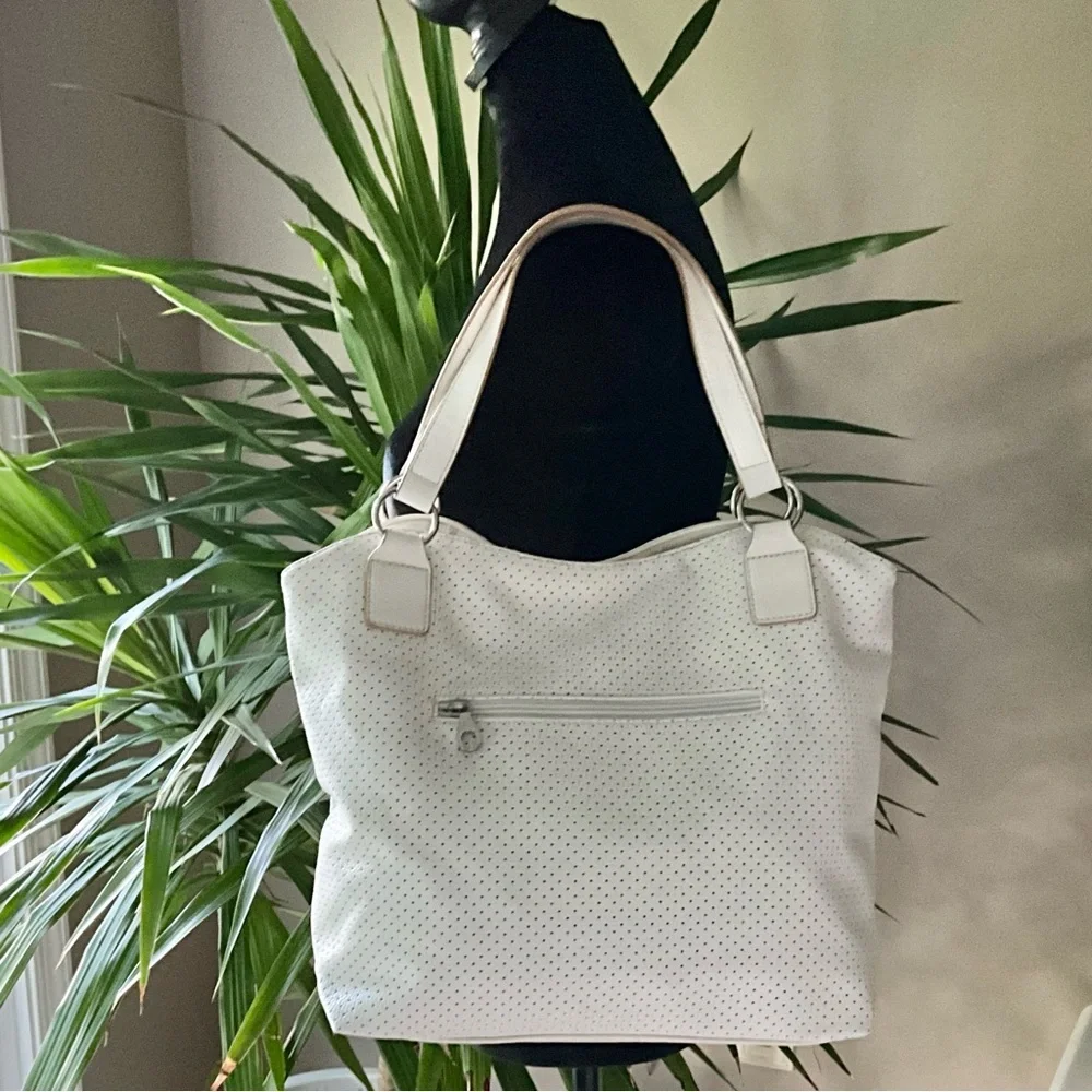 RELIC Eyelet Cut Out Tote Like New
